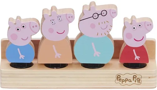 Peppa Wutz Holzspielzeug Baby Spielzeug Holz Spielfigur Set 5-tlg. Peppa Pig ♥