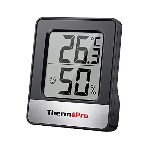 ThermoPro TP49B digitales Mini Thermo-Hygrometer von ThermoPro