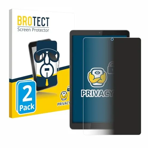 BROTECT 2 Stück Anti-Spy Blickschutzfolie für Lenovo Tab M8 (4. Gen.) Privacy Screen Protector [Displayschutz-Folie, Sichtschutz, Blaulichtfilter]