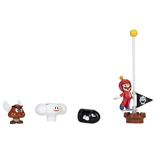 Nintendo Super Mario Wolken Welt Diorama Spielset