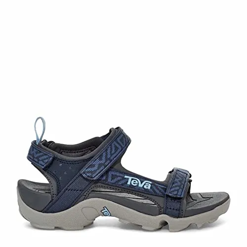 Teva Tanza Sandale Kinder - Wanderschuhe für Kinder, vielseitige Sportsandalen mit gutem Halt, verstellbar mit Klettbändern und wasserfestem EVA Fußbett für maximalen Komfort.