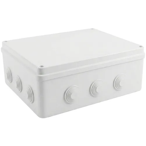 Produktbild Verteilerdose Aufputz IP65 300x250x120mm 12 Öffnungen Abzweigdose Weiß Anschlus