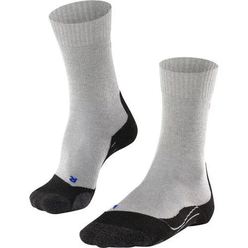 Falke TK2 Explore Cool Herren Trekking Socken - Ideal für warme Temperaturen - Sportsocken mit feuchtigkeitsableitender 3-Lagen-Konstruktion, perfekt für Trekkingtouren. Kühlende, vegane Materialkombination sorgt für hohen Komfort und trockene Füße.