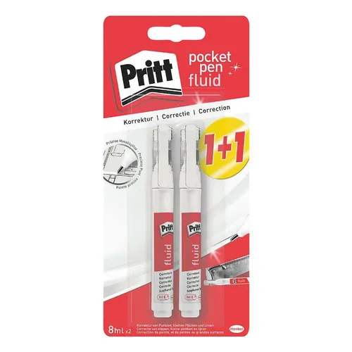 Pritt Korrektur Pocket Pen 2 x 8 ml Blisterkarte