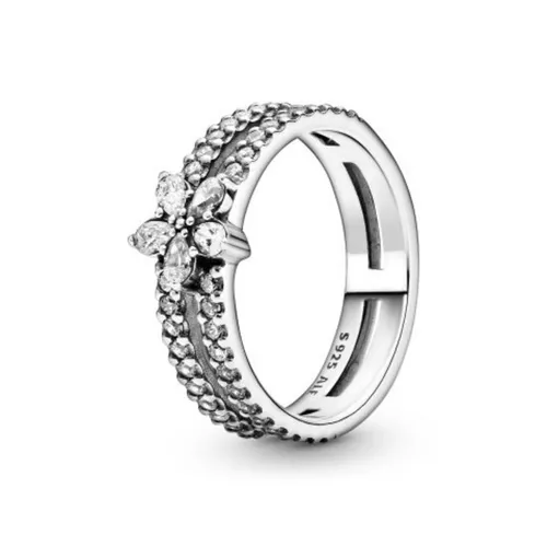 Ring 54 - Sterlingsilber - Schneeflocke