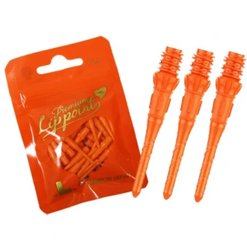 L-Style Lip Point Premium Orange 30 Stück Dartspitzen