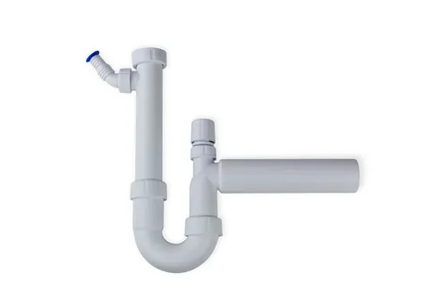 Haas Siphon DN40 x 1 1/2 Zoll mit Rohrbelüfter