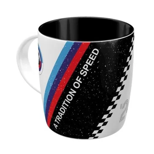 Keramik Tasse »BMW Motorsport - Tradition Of Speed« Nostalgic-Art