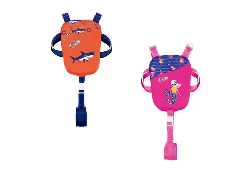 Bestway Swim Safe Schwimmhilfe für Kinder 1 - 3 Jahre - Schwimmen: Bequeme Schwimmweste mit Textilbezug, ideal für sicheres Planschen unter Aufsicht. Schützt nicht vor Ertrinken, daher immer Beaufsichtigung erforderlich.