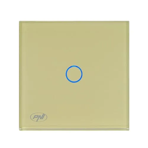 PNI SH101G Touch Schalter Gold LED Kreuzschalter/Falle