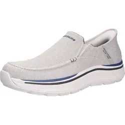 Skechers Remaxed - Fenick Slip-Ins Sneakers Herren - Bequeme Slip-On-Sneaker für Herren aus hochwertigem Synthetik mit rutschfester Gummisohle und innovativer Memory Foam-Einlegesohle für optimalen Tragekomfort.
