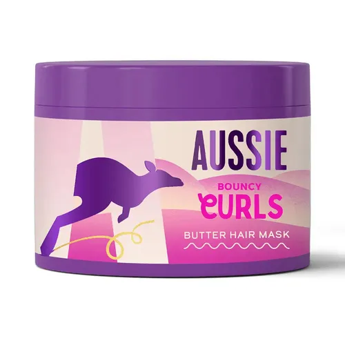 Bouncy Curls Butter Hair Mask 450ML in lila von AUSSIE