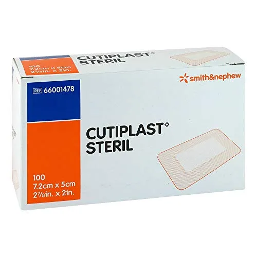 CUTIPLAST steril Wundverband 5x7,2 cm 100 St
