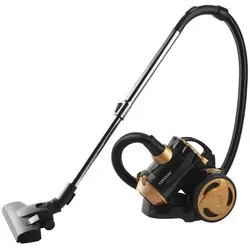 VERTENZ Wonder 20 Zyklonstaubsauger | Multi-Zyklon-Technologie | Beutelloses Design und einfache Reinigung | Schwarz/Gold - Schwarz/Gold