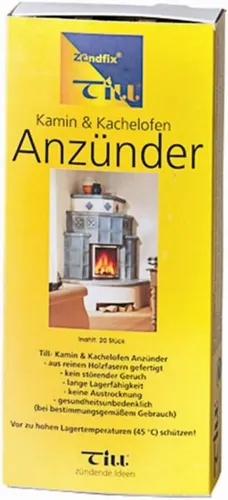 Till Grillanzünder Unimet Kaminanzünder Lang 20er, (1-St)