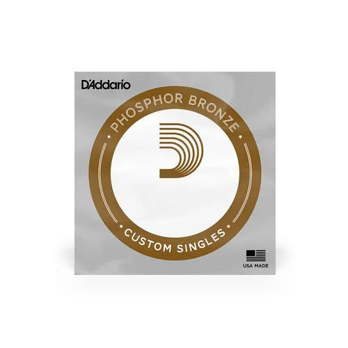 D'ADDARIO Phosphor Bronze Round Wound - .028 - Einzelsaite
