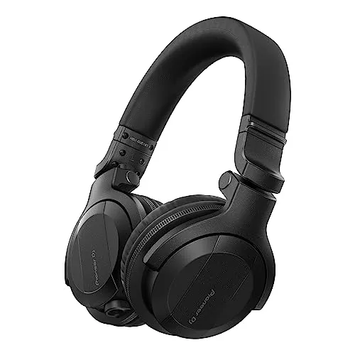 Pioneer DJ HDJ-CUE1-BT On-Ear-Bluetooth-DJ-Kopfhörer, Schwarz