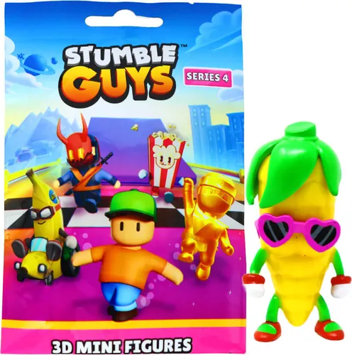 Stumble Guys 3D Sammelfiguren Serie 4 - Chrome - Figur 9. Corn