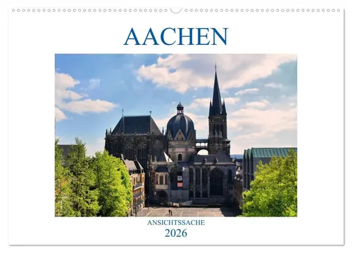 Thomas Bartruff | Aachen - Ansichtssache Wandkalender 2026 - Entdecken Sie die Kaiserstadt Aachen mit diesem kunstvollen Wandkalender 2026. 14 Seiten voller beeindruckender Motive, ideal für Kunstliebhaber und Reisende.