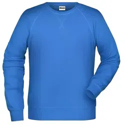 Sweatshirt Raglanärmel JN8022 - James & Nicholson in Cobalt 5XL - Arbeits- & Schutzkleidung: Bequemes Sweatshirt mit Raglanärmeln für optimale Bewegungsfreiheit, erhältlich in vielen Farben und Größen bis 5XL.