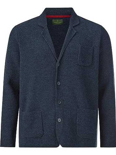 Charles Colby Cardigan EARL JAMES - Vielseitiges Stricksakko für Herren - Cardigans für Herren in großen Größen mit britischem Chic. Ideal für lässige und formelle Anlässe, perfekt kombinierbar und stilvoll!