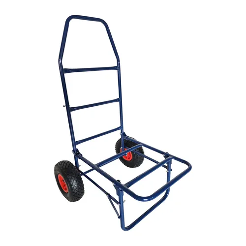 relaxdays Sackkarre Transportwagen klappbar 80kg – Blau, Rot, Schwarz - Praktische klappbare Sackkarre für den einfachen Transport von bis zu 80 kg. Ideal für Haushalt und Garten. Robuste Stahlkonstruktion sorgt für Langlebigkeit und Stabilität.