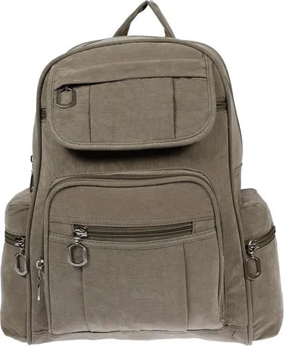 Christian Wippermann sportlicher leichter Damenrucksack hell Grau