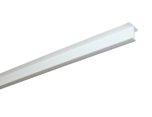 Gardinia T-Schiene weiß, 250 cm - Vorhangschienen, ideal für eine elegante Raumgestaltung und einfache Montage, sorgt für einen harmonischen Look in Ihrem Zuhause.