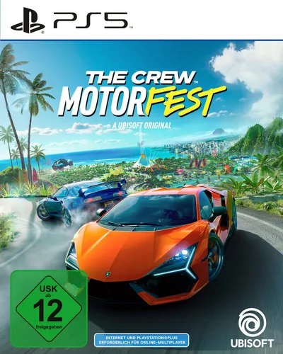 Crew Motorfest für PS5 - Neu & OVP - Rennspiel für die Sony PlayStation 5, erlebe spannende Rennen und beeindruckende Grafiken in dieser neuen Version, USK ab 12 Jahren.