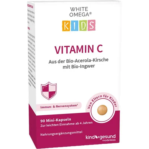 KINDGESUND Vitamin C mit Ingwer Mini-Kapseln 90 St. von Cellavent Healthcare