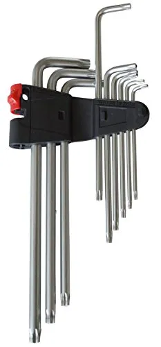 CON:P TX Stiftschlüsselsatz aus chrom-vanadium-stahl, 9-teilig, B20780