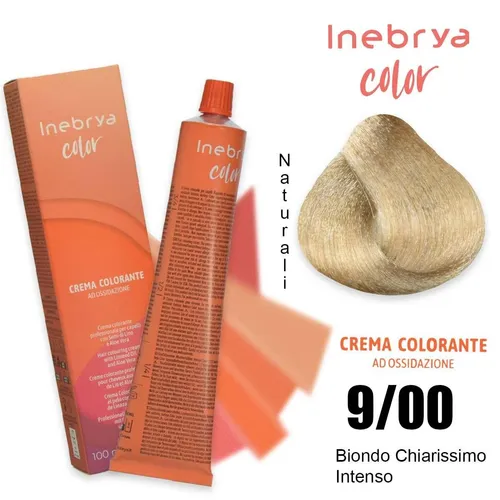 Tönung für Haare 9/00 Blond Extra Inebrya Color 100ml