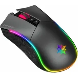INCA Gaming Maus IMG-GT19 4800 DPI, RGB, 7 Tasten, USB, SW retail - Schwarz/Grau