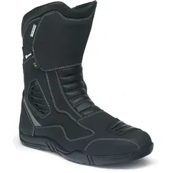 Kochmann Zyklon Schuhe schwarz Gr. 46 - Motorradstiefel mit rutschfester Sohle und optimalem Schutz für sicheres Fahren.
