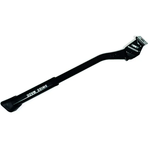 Pletscher Seitenständer Optima Flex - Verstellbarer Seitenständer für Fahrräder von 20 bis 29 Zoll, aus robustem Aluminium-Druckguss, pulverbeschichtet für Langlebigkeit. Max. Belastung 50 kg für sicheren Stand.