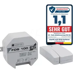 Schabus FDS 100 Funk-Dunstabzugssteuerung - 700 W, 230 V, weiß, Dibt-Ü-Zulassung und TÜV geprüft für sichere Elektroinstallation