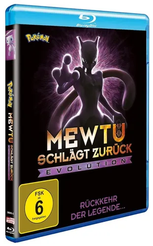 Pokemon 22: Mewtu schlägt zurück - Evolution (2019)[Blu-ray/Neu/OVP]