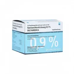 NATRIUMCHLORID-Lösung 0,9% Deltamedica Luer-Lo Pl. 20X5 ml