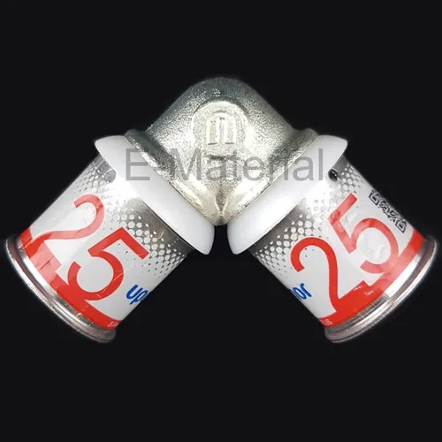 Uponor Winkel 90° 25x25 S-Press PLUS für Trinkwasser und Heizung 1070525