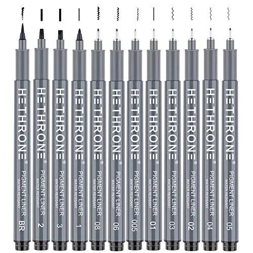 Schreibstifte, Kugelschreiber & Füller Schwarz von Hethrone