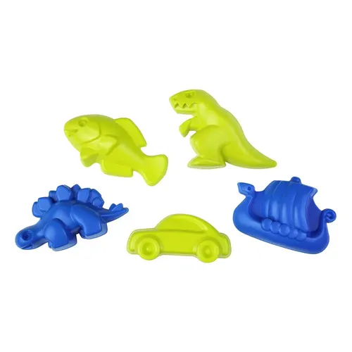 Sandset, 5-teilig mit Dinos, Netz