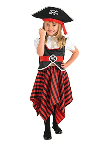 Rubie's Official, Kleinkinder-Kostüm, lumpiger Pirat, Mehrfarbig, 3-4 Jahre, 883620S.