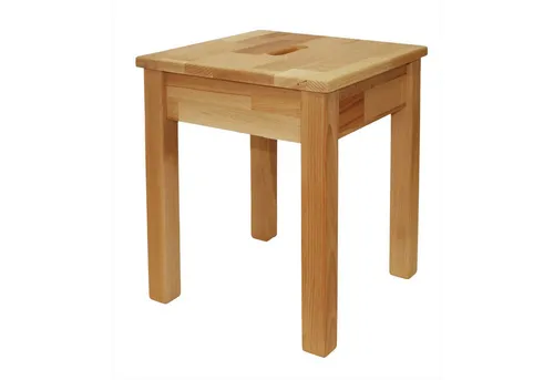 Bubema Multifunktionaler Hocker – Massivholz & stabil - Hocker aus massiver Kernbuche, natur geölt. Vielseitig einsetzbar als Sitzgelegenheit, Nachttisch oder Beistelltisch. Robuste Bauweise und einfacher Eingriff für flexibles Umstellen.