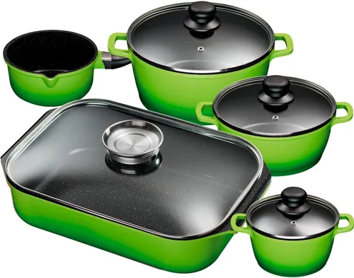 KING Topf-Set, Aluminiumguss 5-tlg. von King