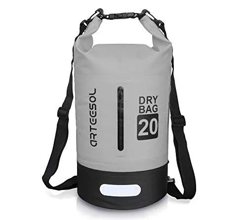 Blackace arteesol Dry Bag wasserdichte Tasche 5L/10L/20L/30L Wasserfester Beutel Packsack mit Langen Doppeltem Verstellbarer Schulterriemen für Schwimmen Bootfahren Kajak Wassensport Treiben