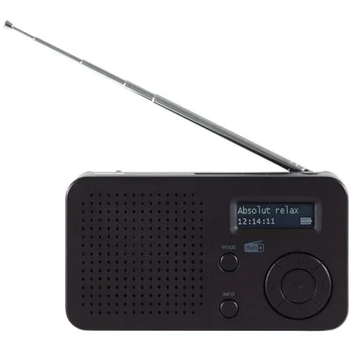 IMPERIAL DABMAN 17 – Tragbares DAB+ & UKW-Radio mit Bluetooth - Radios – Empfängt DAB+ und UKW, bietet Bluetooth- und USB-Musikwiedergabe, sowie einen austauschbaren Akku für langanhaltenden Hörgenuss.