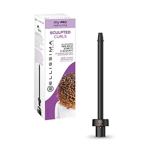 Bellissima My Pro GT22 120, Lockenstab Sculpted Curls für Kombi-Haarstyler My Pro Twist & Style, Aufsatz mit Durchmesser von 11 mm, mit Keramikbeschichtung, Temperatur: 185°C