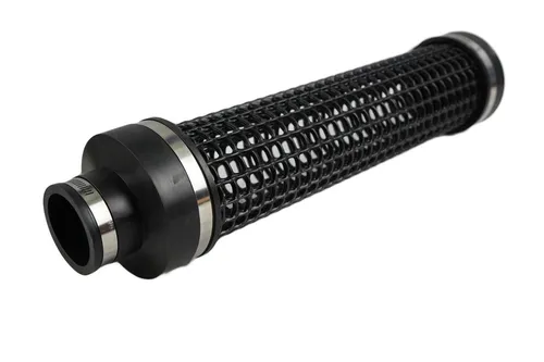 Filtersiebrohr Set L= 100 cm - Ø110 mm x Ø63 mm, schwarz Movin Bed Helix Kammer