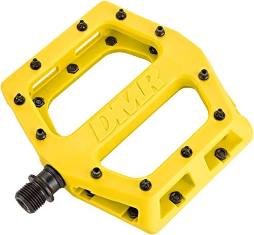 DMR V11 Pedal - Gelb - Fahrradpedale aus robustem Nylon, leicht und modern im Design, ideal für anspruchsvolles Fahren.