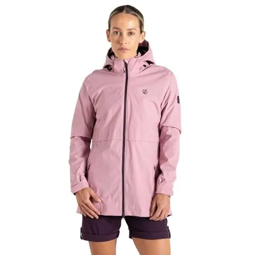 Dare2b Damen Switch Up II Wasserdichte Jacke - Atmungsaktive und winddichte Wanderjacke mit Quick-Dry Material für optimalen Tragekomfort. Stilvolles Design und herausnehmbare Pads für individuellen Halt. Ideal für Outdoor-Aktivitäten und aktive Freizeit.